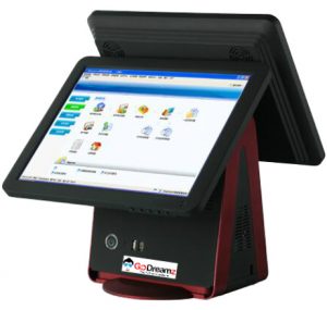 Zloud D-Series- OS System with 15 Inch Dual Touch Screen