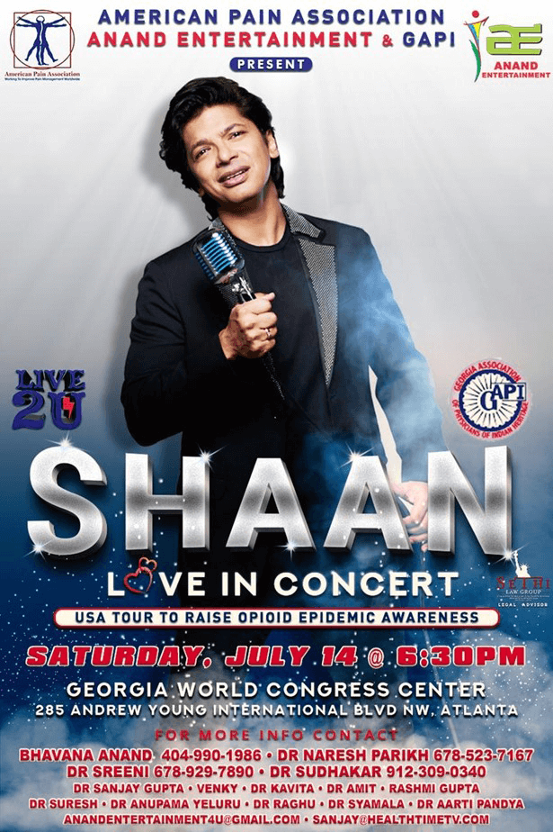 Shaan Live concert in Atlanta